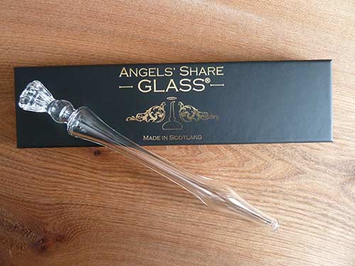 Angel's Share Whisky Dropper wiith thistle topper