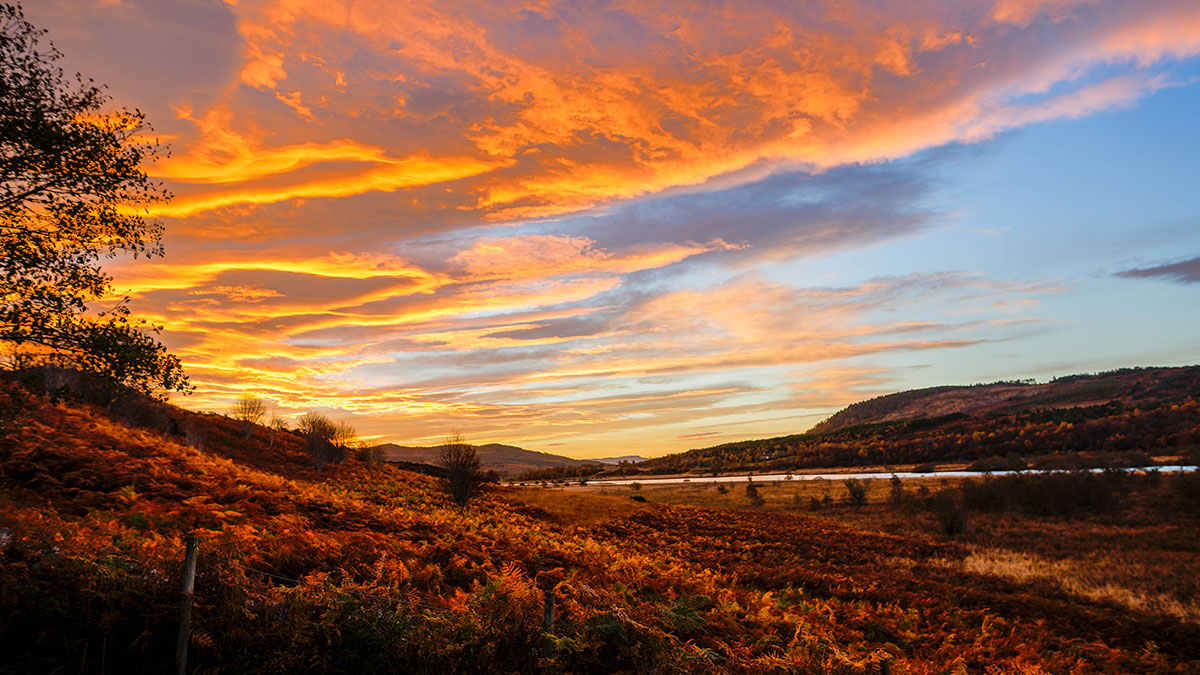 Ceol Mor Lodges Sunset