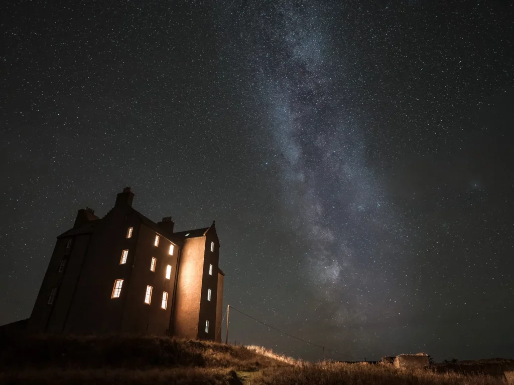 Freswick Castle - small castles to rent in Scotland
