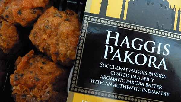 Haggis pakora