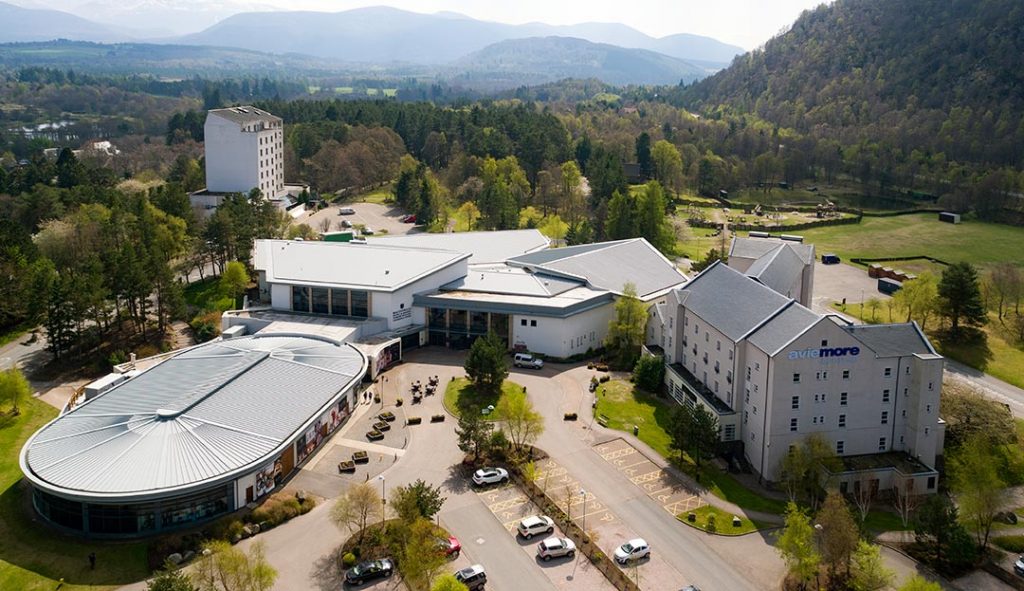 Macdonald Aviemore Resort Aerial Image