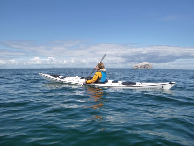 Sea kayaking Scotland - Bass Rock