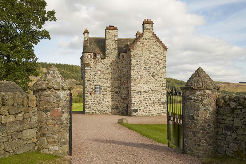 The Fortalice Perthshire Scotland exterior gates